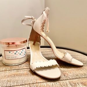 Coach Monica Sandals In Chalk NWT